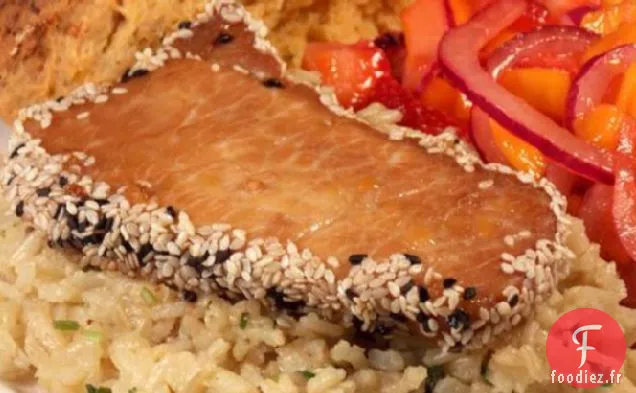 Filet de Porc Au Miel Et au Sésame