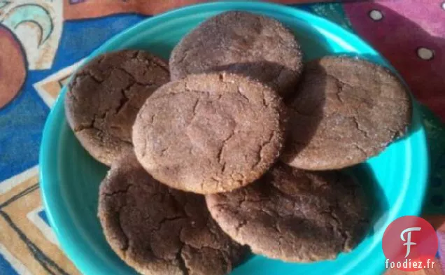 Biscuits Végétaliens Au Gingembre