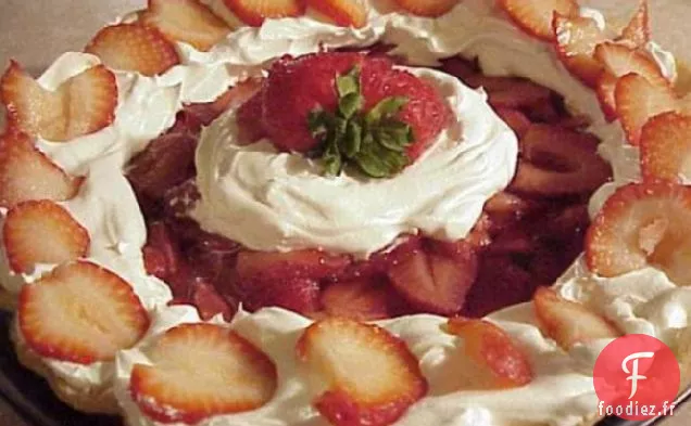 Tarte aux fraises: Simple et méridionale