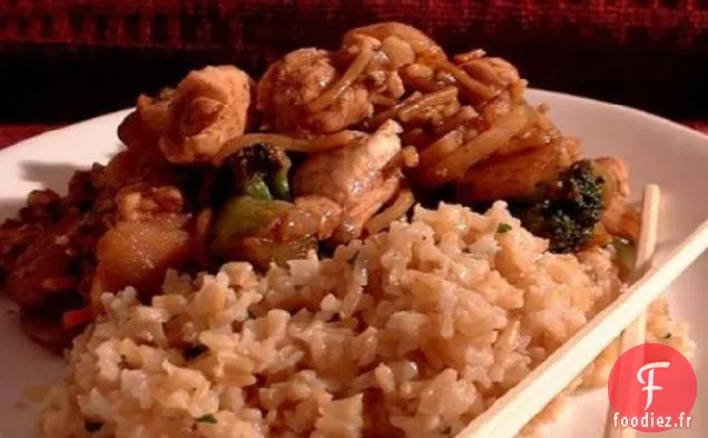 Sauté de poulet Teriyaki