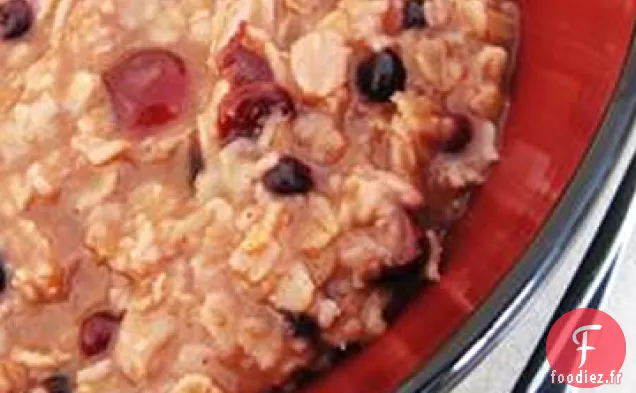 Flocons d'Avoine Épicés aux Canneberges et à l'Orange