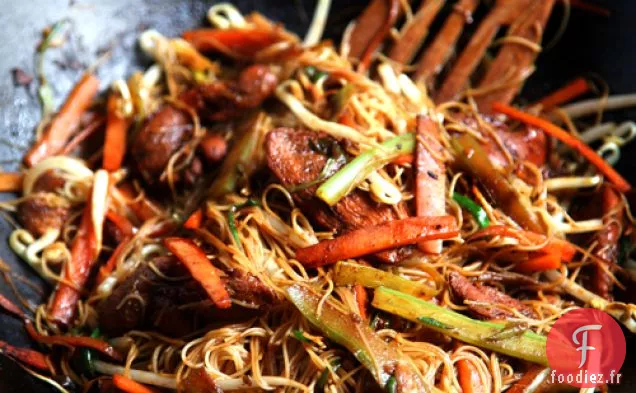 Nouilles Singapour Saines