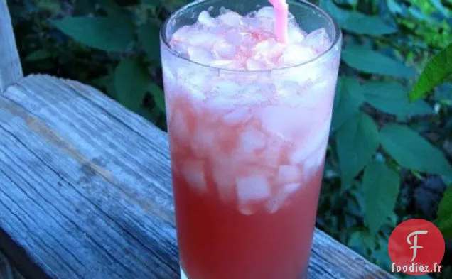 Gin Fizz au Melon d'Eau