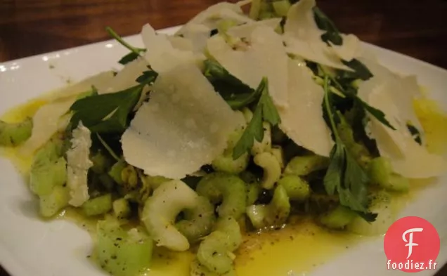 Cuisiner le livre: Salade de Céleri et de Parmesan