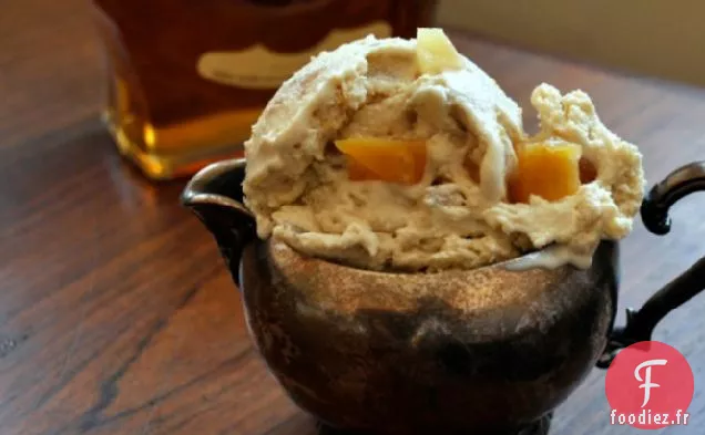 Crème Glacée au Citron, au Miel et au Brandy (ou Guggle Muggle)