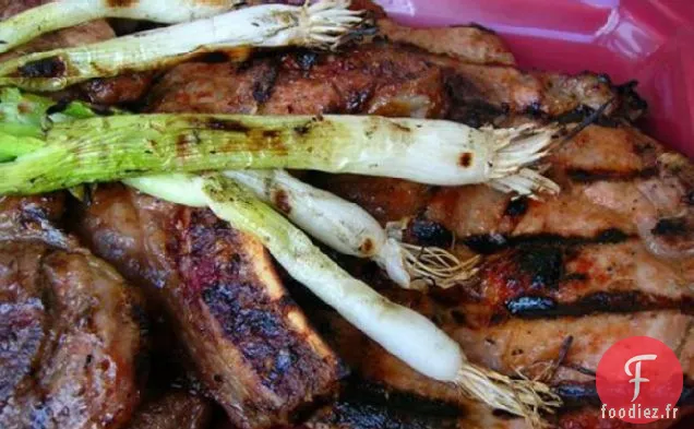 Côtelettes De Porc Orientales Grillées