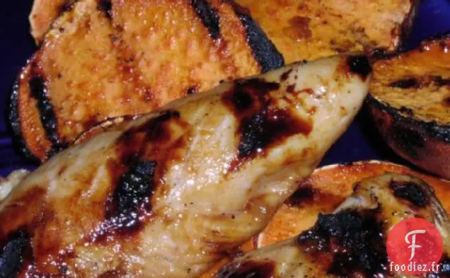 Poulet Tropical Ww Aux Patates Douces Grillées