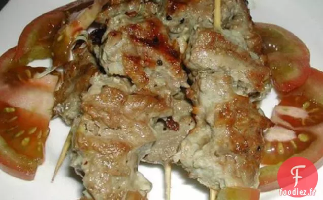 Brochettes de Buffles