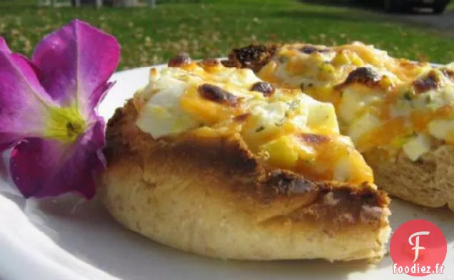 Rouleaux d'Œufs et de Fromage Grillés