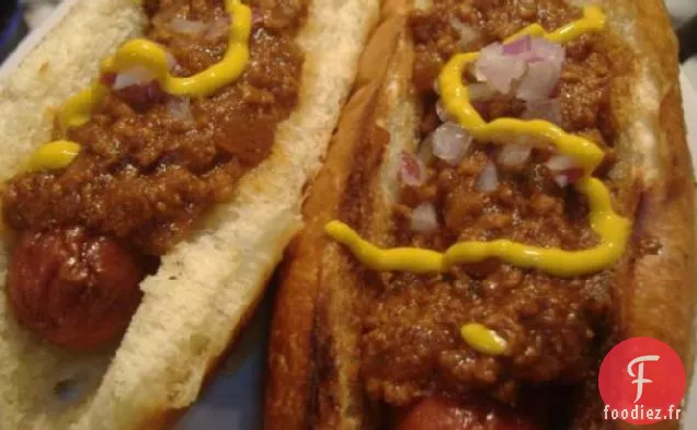Sauce Chili pour Hot-Dogs, Frites et Hamburgers