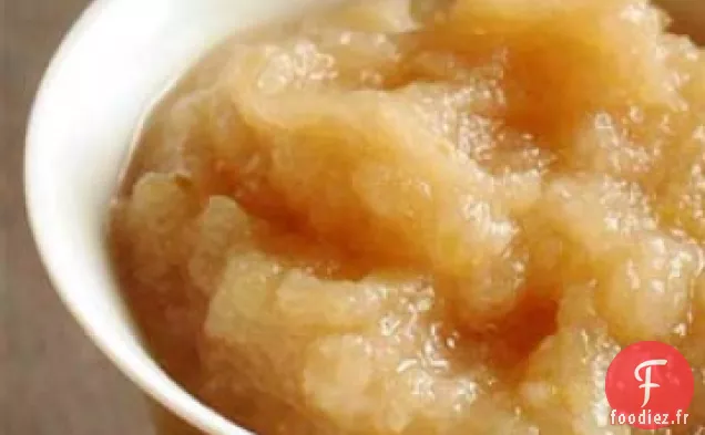 Compote de Pommes Au Raifort