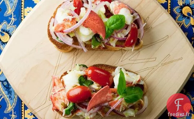 Bruschetta au Homard