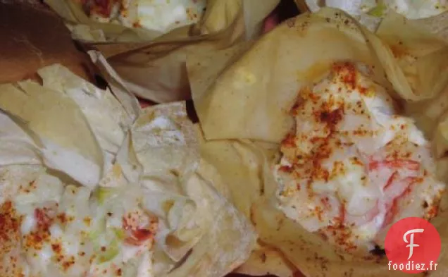 Tartelettes au Crabe Phyllo
