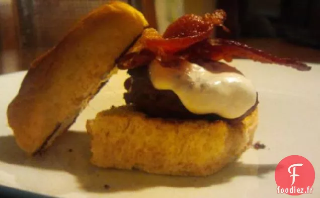 Sliders De Surlonge Avec Bacon Croustillant et Mayo Crémeuse au Raifort