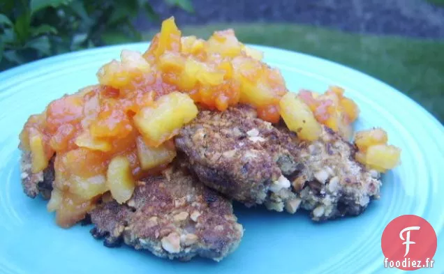 Poitrines De Poulet Aux Noix De Macadamia Et Marmelade Tropicale