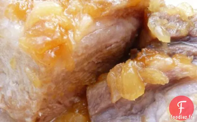 Rôti de Porc à l'Ananas (Convection - Micro-ondes)