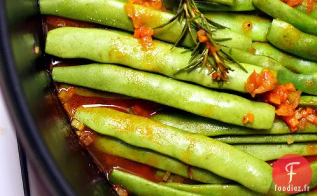 Haricots Romano Braisés