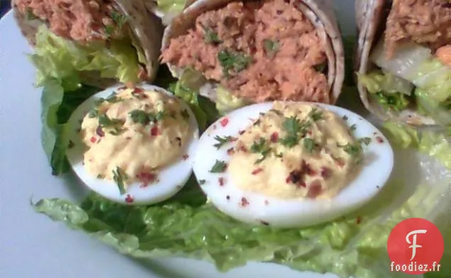 Œufs Farcis au Bacon et au Raifort