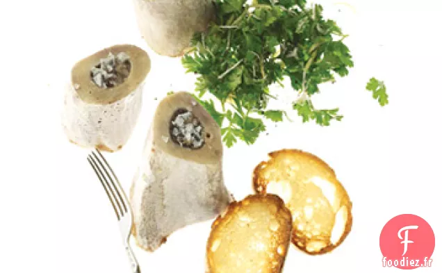 Moelle d'Os Rôtie à la Gremolata au Raifort Frais