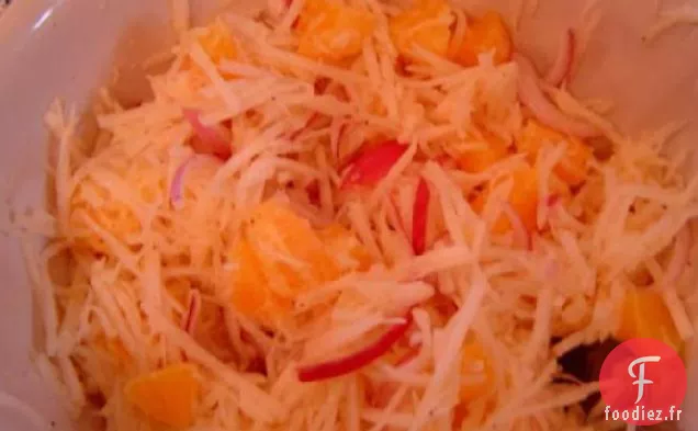 Salade de Jicama à l'Orange