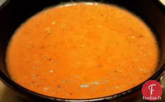 Soupe Aux Carottes Et Panais Avec Chips De Panais