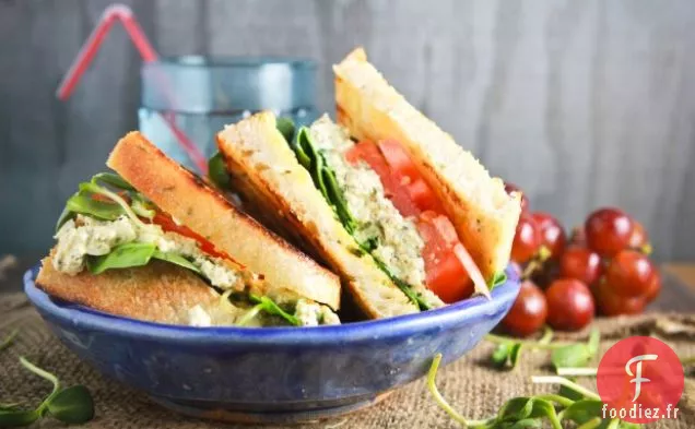 Salade Végétalienne Aux Œufs