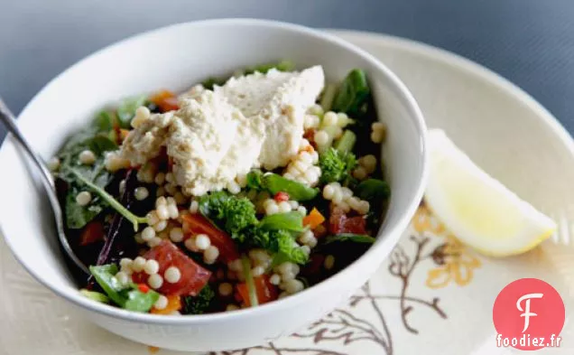 Salade de Couscous Israélienne Super Simple