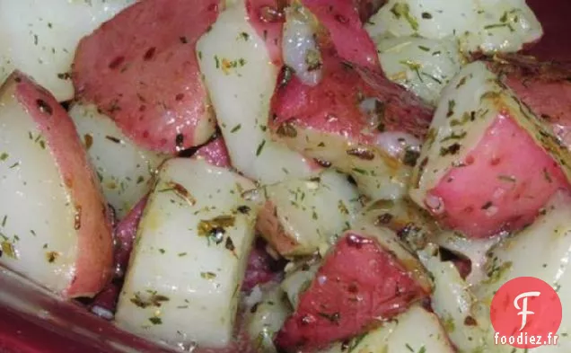 Pommes de Terre Bébés Grillées au Citron et à l'Ail