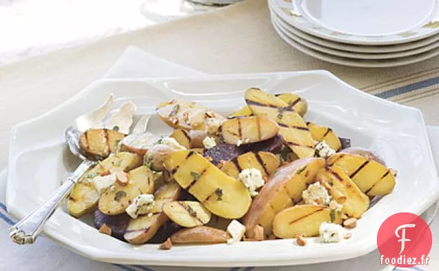 Salade de Pommes De Terre Fingerling Grillées