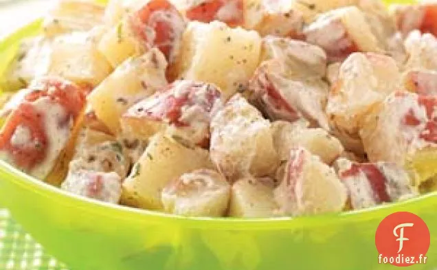 Salade Crémeuse de Pommes de Terre au Citron Vert