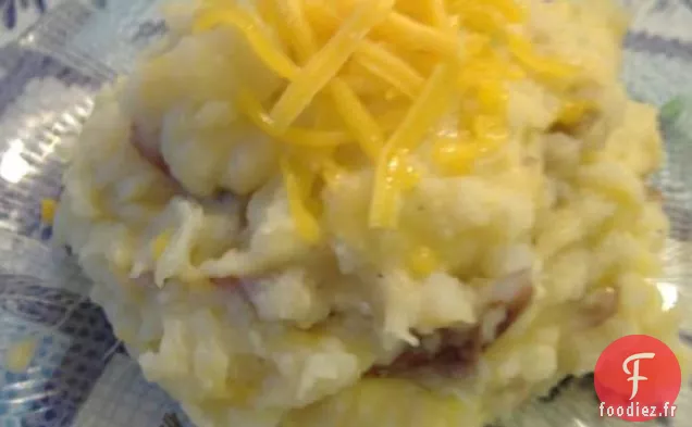 Pommes de Terre Cheddar Écrasées