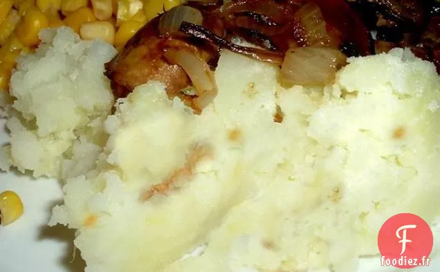Purée de Pommes De Terre à L'Ail Rôtie Plus Saine