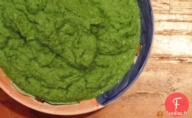 Bisque Crémeuse de Céleri à la Lavande Végétalienne