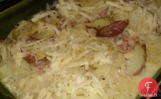 Cuisson au Jambon et aux Pommes de Terre