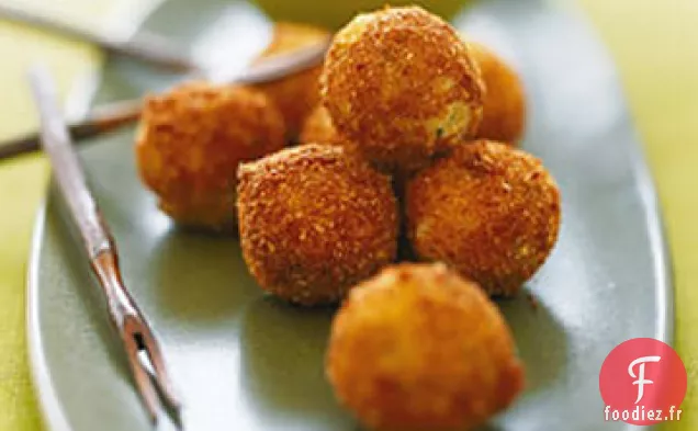 Croquetas de Pommes de Terre avec Alioli au Safran