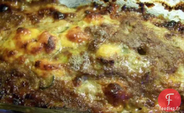 Pain de Viande au Cheeseburger et Purée de Pommes de Terre