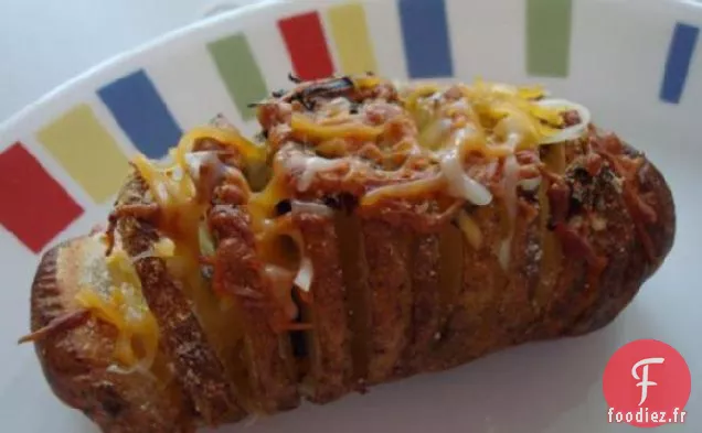 Pommes De Terre Cuites En Tranches