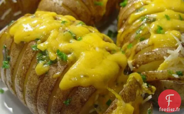 Pommes De Terre Cuites En Tranches