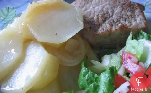 Cuisson au Porc et aux Pommes de Terre