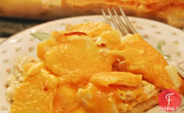 Casserole de Poulet au Fromage et Pommes de Terre