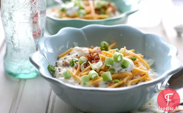 Soupe de Pommes De Terre Au Four Chargée