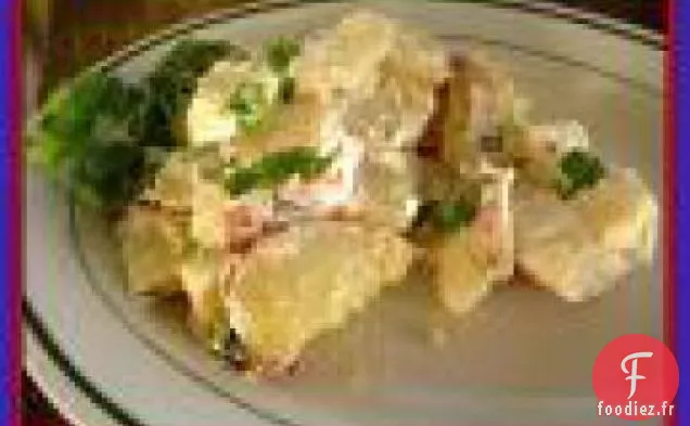 Salade De Pommes De Terre Aux Œufs Farcis Au Bacon