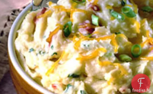 Purée de Pommes De Terre Crémeuse au Fromage