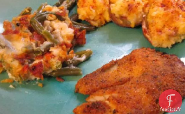 Peaux de Pommes De Terre Farcies