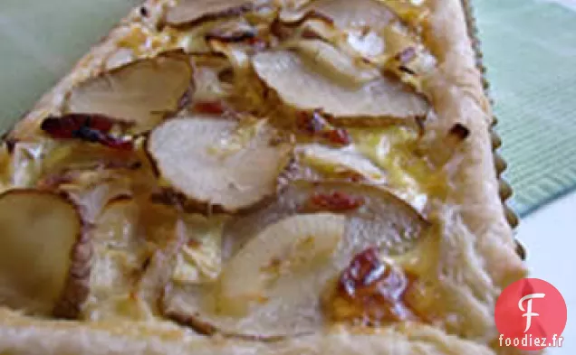 Tarte au Bacon, Pommes de Terre et Fromage
