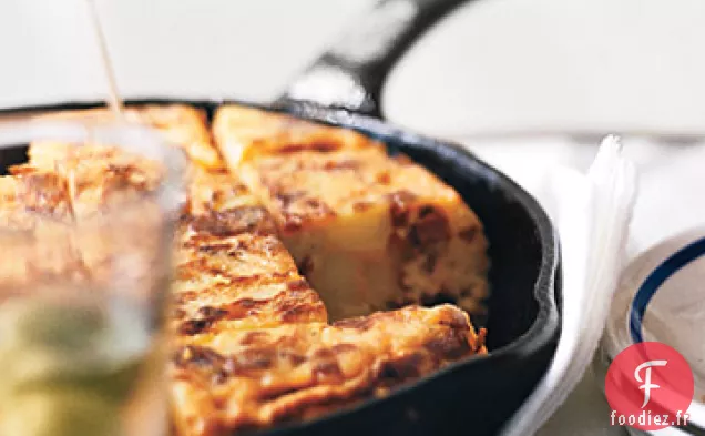 Tortilla Espanola au Chorizo