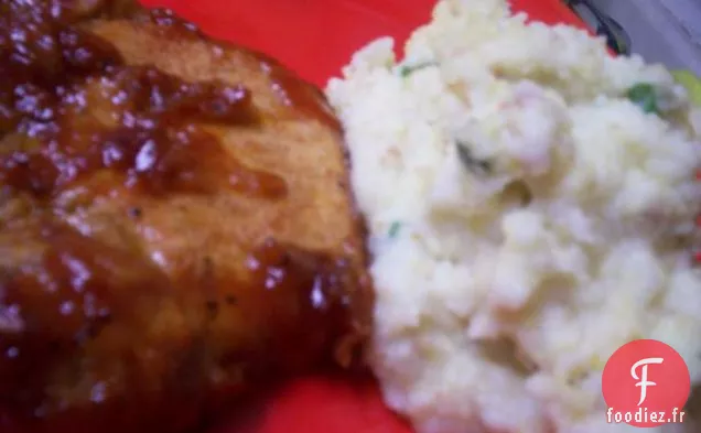 Poulet Frit au Four trempé au Tater