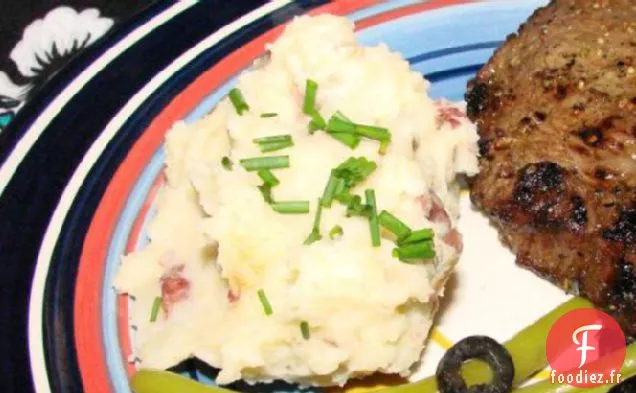 Purée de Pommes De Terre Au Parmesan Crémeuse Saine