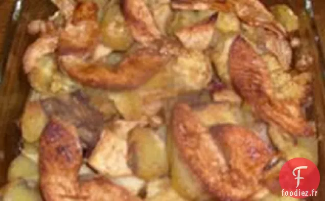 Patates Douces à la Cannelle Et à la Pomme