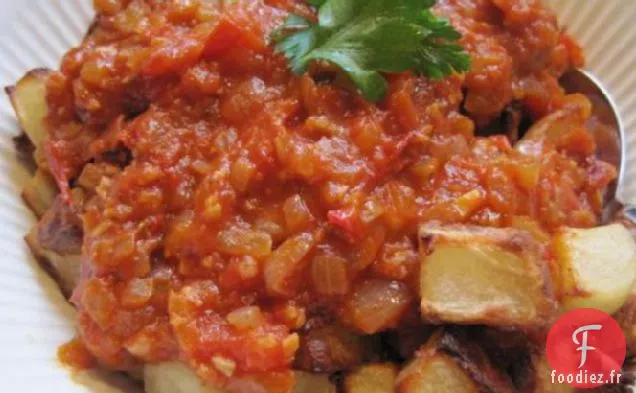 Patatas Bravas - Des pommes de terre pour les Courageux, à l'espagnole!